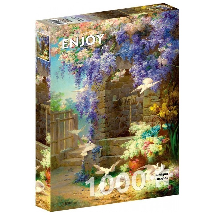 Puzzle enjoy - Le Printemps d’Eugène Bidau -  1000 pièces