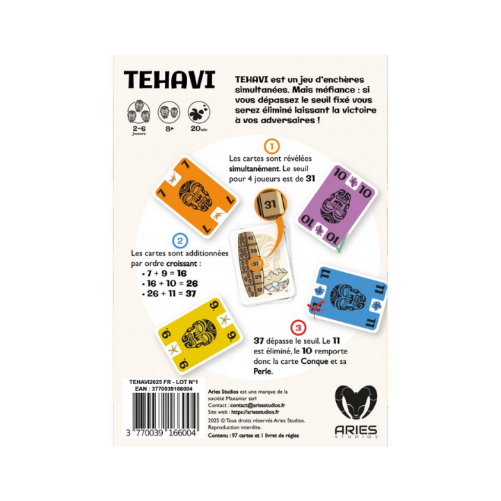 Jeux de société - Tehavi