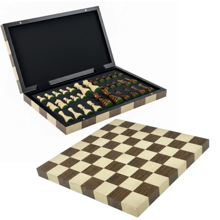 Jeux de société - Jeu d'Echecs Pliable - 40 cm