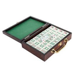 Jeux de société - Petit Mahjong - Mallette en bois