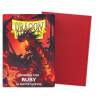 Protège-cartes Dragon Shield - 60 Japanese Sleeves Dual Matte - Ruby
