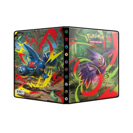 Portfolio 4-Pocket A5 Pokémon ME02 Flammes Fantasmagorique : Mega-Ectoplasma / Méga-Scarhino