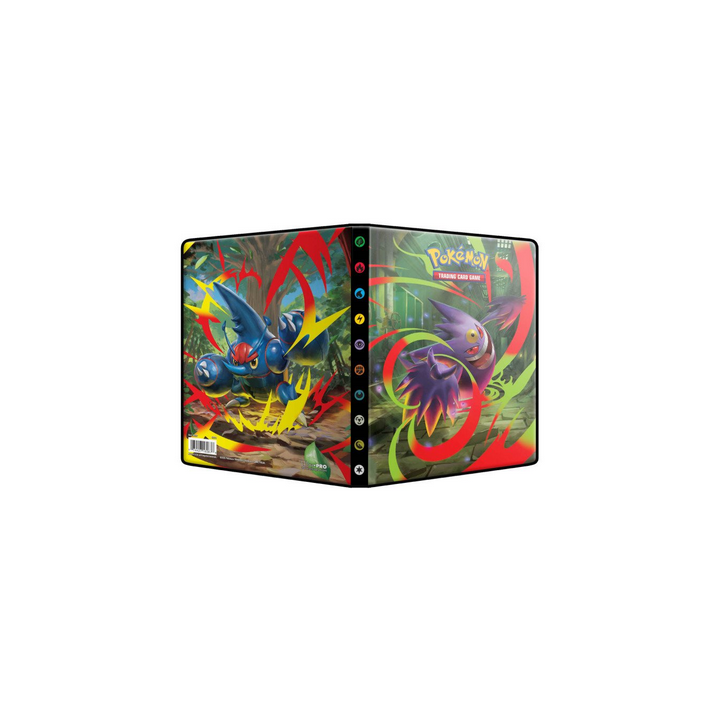 Portfolio 4-Pocket A5 Pokémon ME02 Flammes Fantasmagorique : Mega-Ectoplasma / Méga-Scarhino