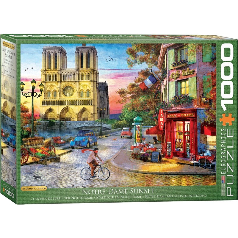 Puzzle Dominic Davison - Notre-Dame, Paris - 1000 pièces