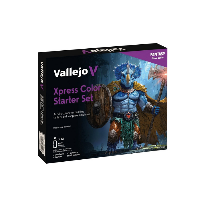 Peinture Vallejo : Xpress Color Starter Set : Fantasy Color Series