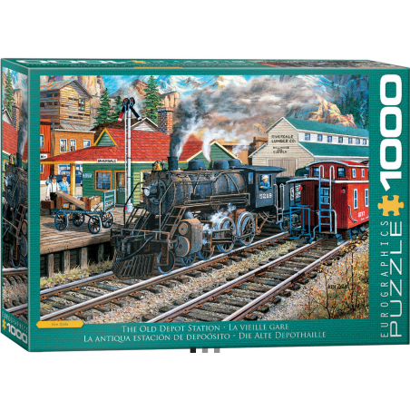 Puzzle Eurographics - La Vieille Gare - 1000 pièces