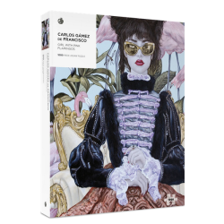 Puzzle - Carlos Gamez de Francisco - Girl With Pink Flamingos - 1000 pièces