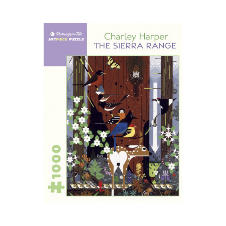 Puzzle - Charley Harper The Sierra Range - 1000 pièces