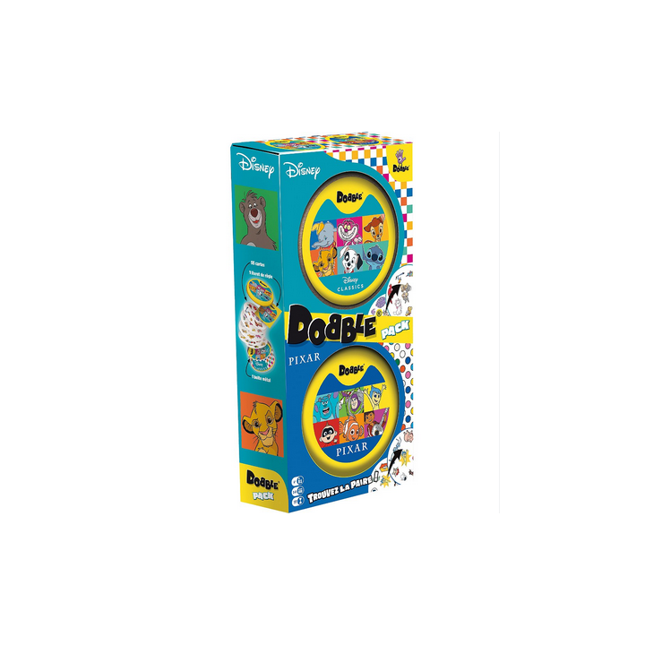 Jeux de société - Dobble Pack : Disney et Pixar