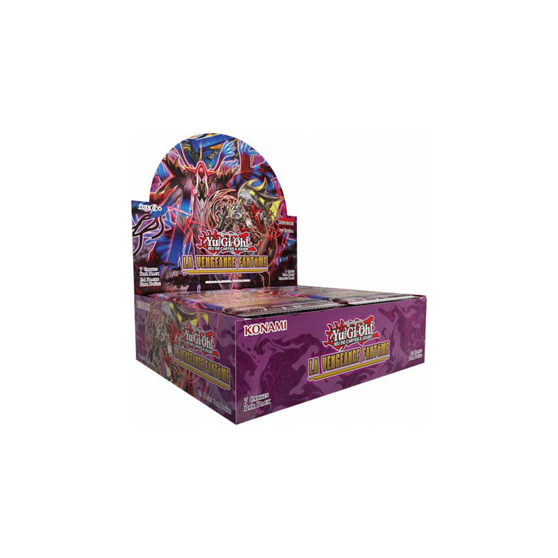Précommande : YGO - Booster Yu-Gi-Oh!  La Vengeance Fantôme - Boite Complète