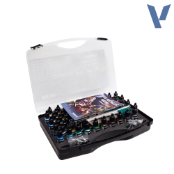 Peinture Vallejo - Mallette 80 teintes - True Metallic Metal