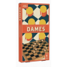 Jeux de société - Dames Bois Vintage