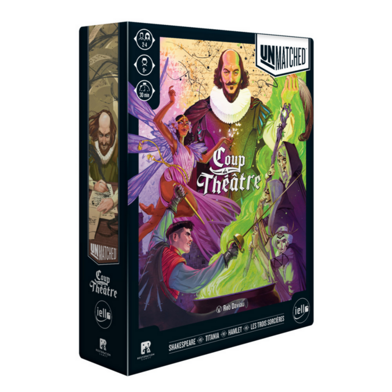 Jeux de société - Unmatched : Coup de Théatre