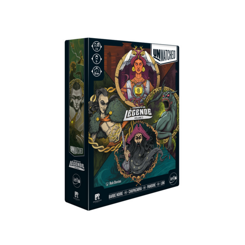 Jeux de société - Unmatched : Combats de Légende Volume 3