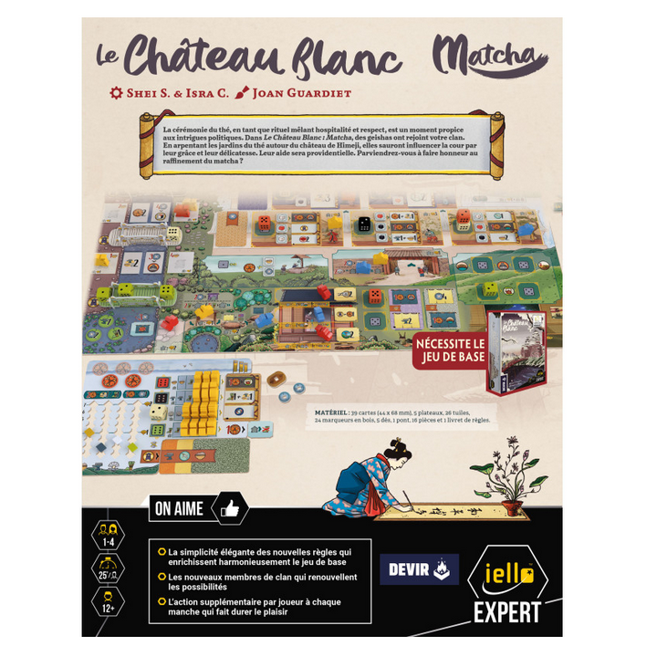 Jeux de société - Le Château Blanc - Extension 1 : Matcha