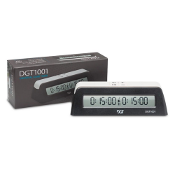 Horloge numérique d'échecs - DGT 1001 Timer : Noir