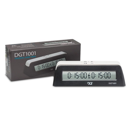 Horloge numérique d'échecs - DGT 1001 Timer : Noir