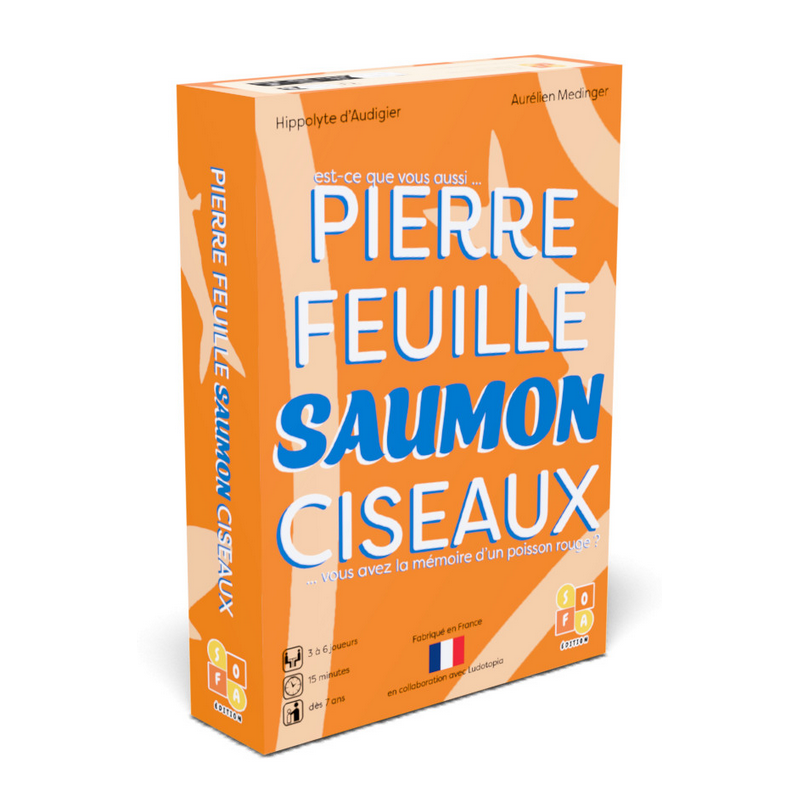 Jeux de société - Pierre Feuille Saumon Ciseaux