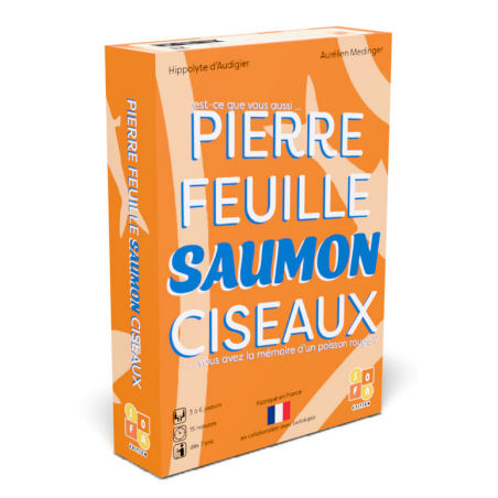 Jeux de société - Pierre Feuille Saumon Ciseaux