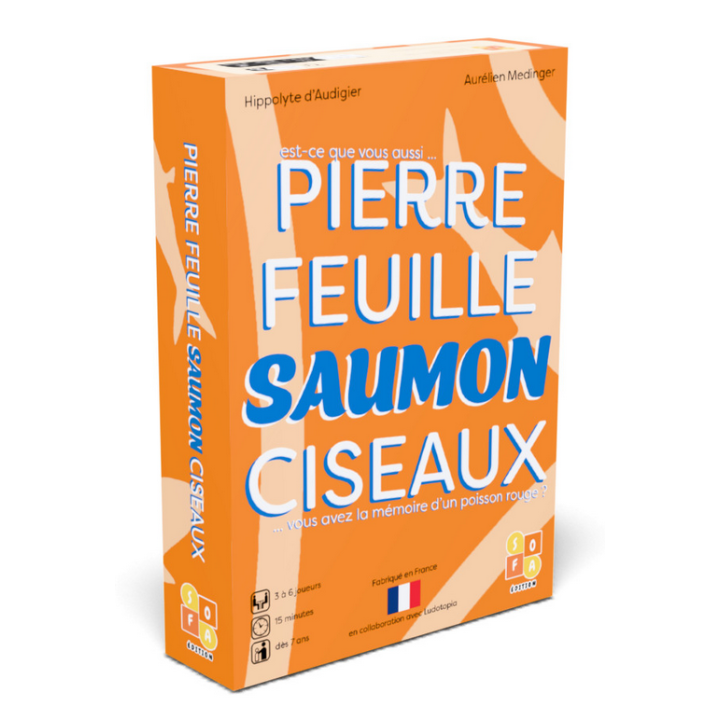 Jeux de société - Pierre Feuille Saumon Ciseaux