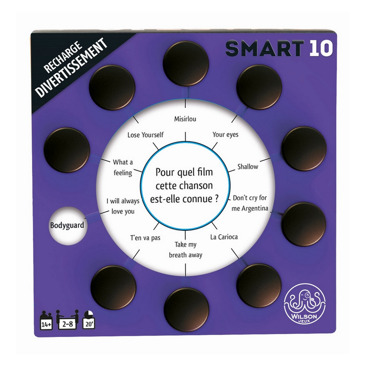 Jeux de société - Smart 10 - Recharge Divertissement