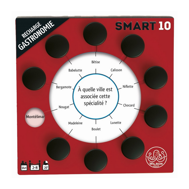 Jeux de société - Smart 10 - Recharge Gastronomique