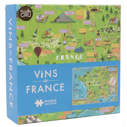 Puzzle Professor Puzzle - Vins de France - 1000 pièces