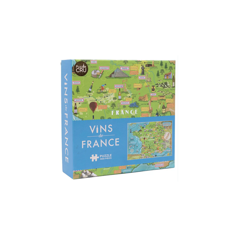 Puzzle Professor Puzzle - Vins de France - 1000 pièces