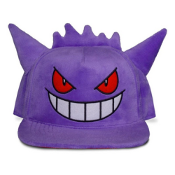 Pokémon : Casquette Ectoplasma - Gengar en Peluche Officielle Difuzed