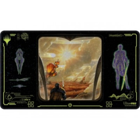 MTG - Tapis de jeu Illustré Magic The Gathering - Holofoil - Adagia, bastion battu par les vents