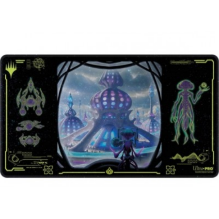 MTG - Tapis de jeu Illustré Magic The Gathering - Holofoil - Uthros, noyau divin titanesque