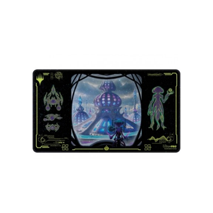 MTG - Tapis de jeu Illustré Magic The Gathering - Holofoil - Uthros, noyau divin titanesque