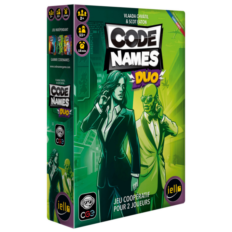 Jeux de société - Codenames - Duo (Nouvelle Version)