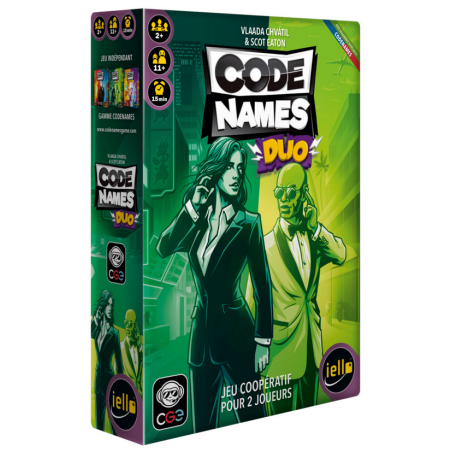 Jeux de société - Codenames - Duo (Nouvelle Version)