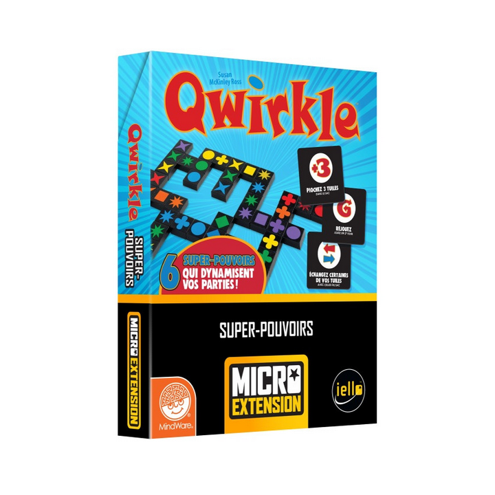 Jeux de société - Qwirkle : Super Pouvoirs
