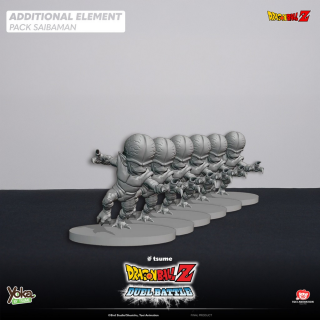Jeux de société - Dragon Ball Z : Duel Battle - Pack figurines Saibaman