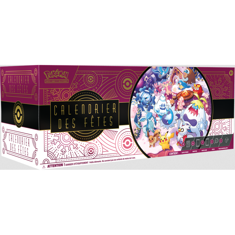 Coffret Pokémon - Calendrier des Fêtes 2025