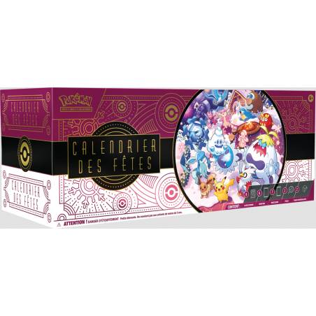 Coffret Pokémon - Calendrier des Fêtes 2025