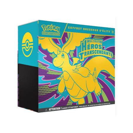 PROCHAINEMENT : Pokémon - Coffret Dresseur d'Élite ME2.5 - Méga-évolution : Héros Transcendants