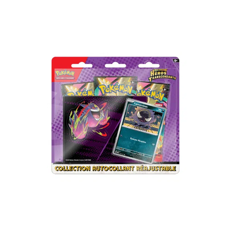 Pokémon - Tripack Méga-Évolution ME2.5 : Héros Transcendants - Fantominus