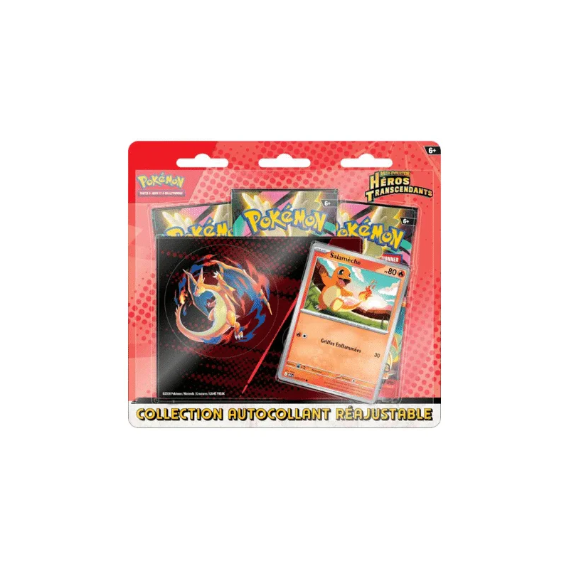 PROCHAINEMENT : Pokémon - Tripack Méga-Évolution ME2.5 : Héros Transcendants - Salamèche