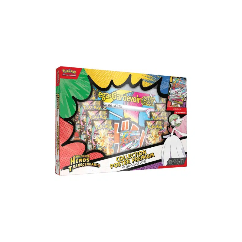 PROCHAINEMENT : Pokémon - Coffret Poster ME2.5 : Méga Gardevoir Ex