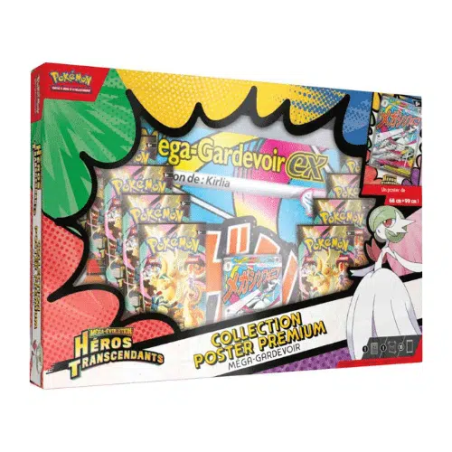 PROCHAINEMENT : Pokémon - Coffret Poster ME2.5 : Méga Gardevoir Ex