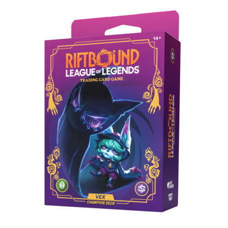 PROCHAINEMENT : Riftbound : League Of Legends - Unleashed - Deck Vex - Anglais