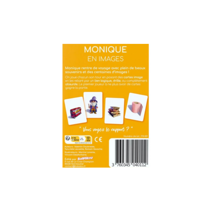 Jeux de société - Monique en Images