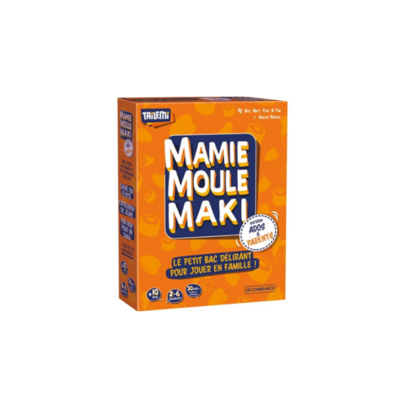 Jeux de société - Mamie Moule Maki - Version Ados & Parents