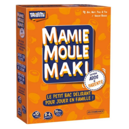 Jeux de société - Mamie Moule Maki - Version Ados & Parents