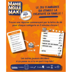 Jeux de société - Mamie Moule Maki - Version Ados & Parents