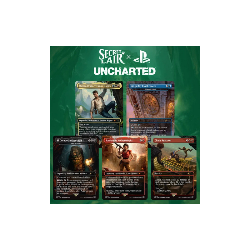 MTG - Magic the Gathering - Secret Lair : Uncharted