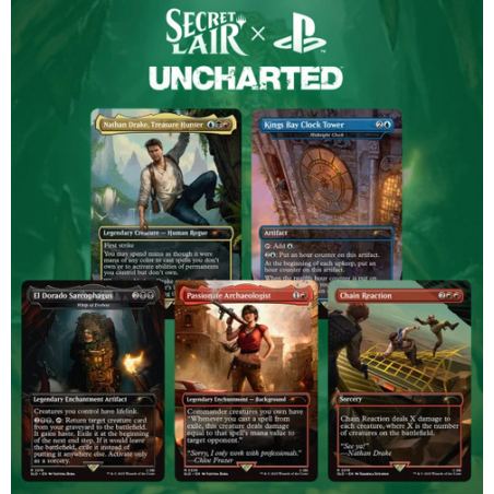 MTG - Magic the Gathering - Secret Lair : Uncharted